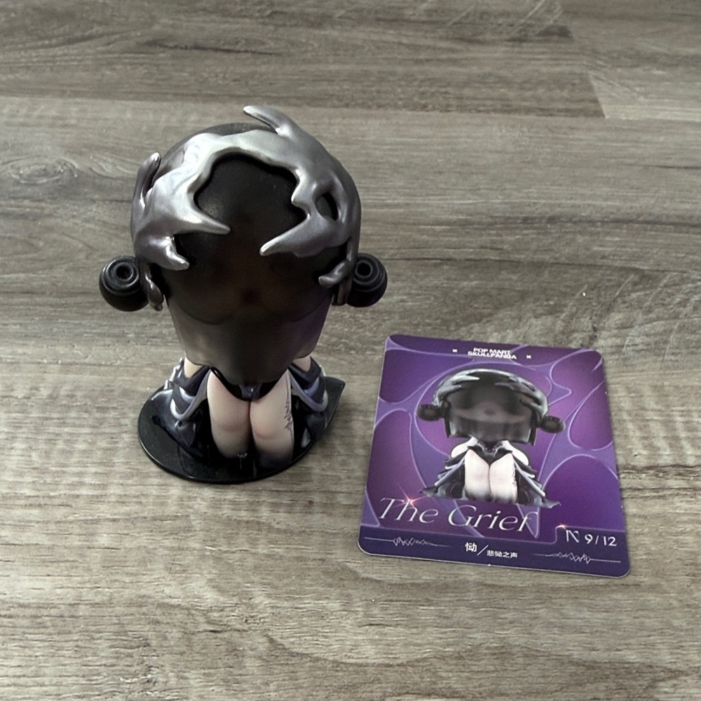 Skull Panda Figurine